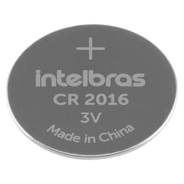 Imagem de Bateria de litio botão relógio 3v cr 2016 intelbras 4860003