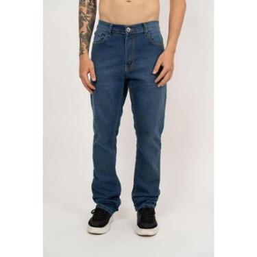 Imagem de Calça Jeans Rvca Weekend Denin Blue Vintage Azul-Azul-48-Masculino