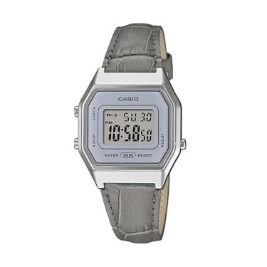 Imagem de Relógio CASIO feminino prateado digital LA680WEL-8A2DF