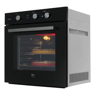 Imagem de Forno A Gas Embutir 78l Preto 220v Grill Cook - Fischer 220v Preto
