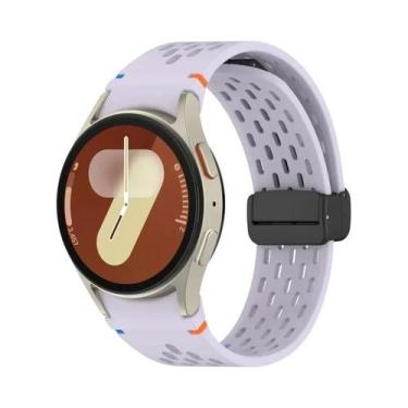 Imagem de Pulseira De Silicone Para Samsung Galaxy Watch Sem Espaços 40mm 44mm 4