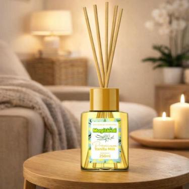 Imagem de Difusor Varetas Aromatizador Ambientes Aroma Vanilla Milk Mogilandi Pe