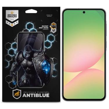 Imagem de Película para Celular Gshield Samsung Galaxy A56 5G Proteção Antiblue Bloqueio 99% Luz Azul UV Transparente 1 Unidade