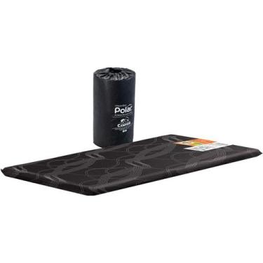 Imagem de Colchonete Polar D20 Fort Black INMETRO Solteiro 78x188 - Colchões Pol