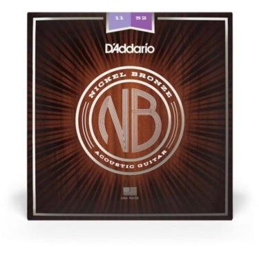 Imagem de Encordoamento Violão Aço .011-.052 Nickel Bronze Nb1152 D Addario
