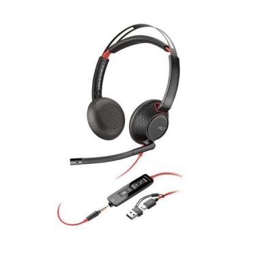 Imagem de Headset HP POLY Blackwire 5220 Stereo USB-A/C 8X231AA - HP INC