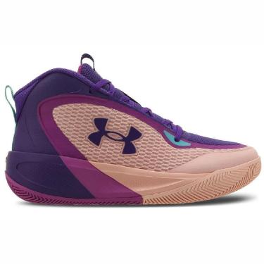 Imagem de Tênis De Basquete Under Armour Swish 2 Masculino Rosa Roxo-Masculino