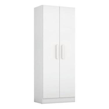 Imagem de Armário Multiuso Organizador para Escritório ou Lavanderia 4 Prateleiras Belém Branco N...