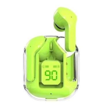 Imagem de Fone Bluetooth Ultrapods Max 5.3 IPX4 Sem Fio com Microfone Verde Clar