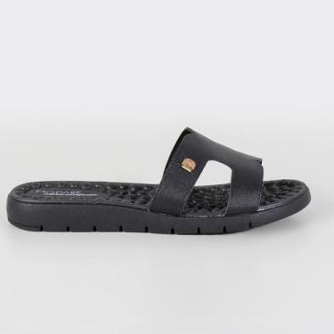 Imagem de Tamanco Modare Ultraconfort Slide 7162330 Preto, Preto, Napa floather 