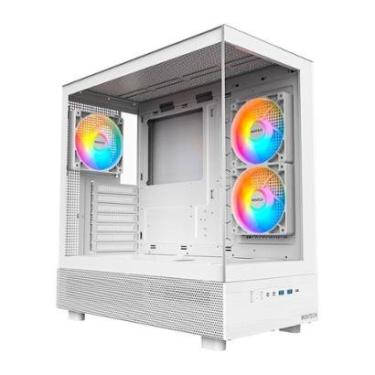 Imagem de Gabinete Gamer Montech XR, Mid-Tower, Vidro Temperado, Branco - XRWH-Unissex