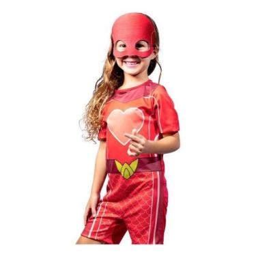 Imagem de Fantasia Super Sereia Aventureiros Festa  Infantil Mascara  - Baby Bri