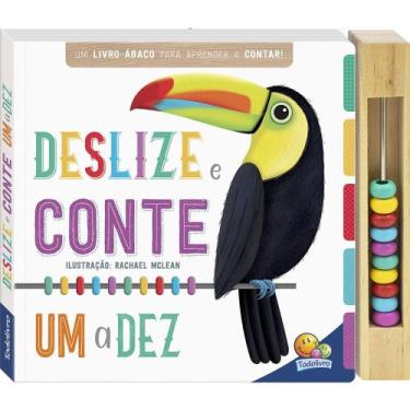Imagem de Livro - Primeiros Conceitos Aprenda com Ábaco: Deslize e Conte Um a De
