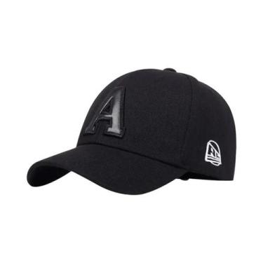 Imagem de Boné Snapback Bordado Unissex - Ajustável com Etiqueta de Couro e Prot