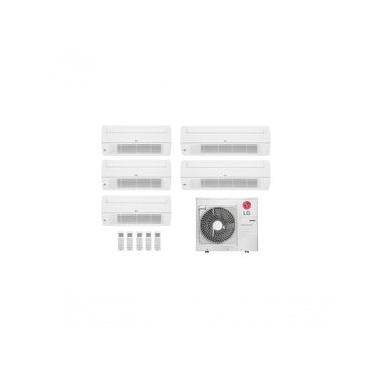 Imagem de Ar Condicionado Multi Split Inverter 5 Ambientes (1via 3x 9.000btus, 1x 12.000btus, 1x 24.000btus) Quente/Frio Wifi Integrado 220V