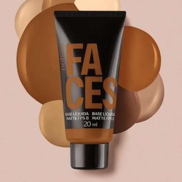 Imagem de Base Líquida Checkmatte Faces 20 ml - Maquiagem , 40 Q