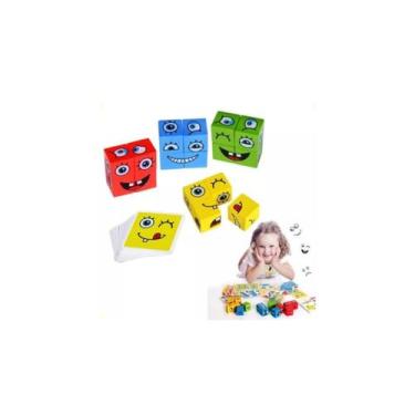 Imagem de Cubo Das Emoções Brinquedo Educativo Estimula A Criatividade - Topmixs