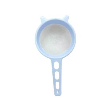 Imagem de Peneira Pequena 11cm de Plástico Coador Cozinha Confeitaria - Alves Pl