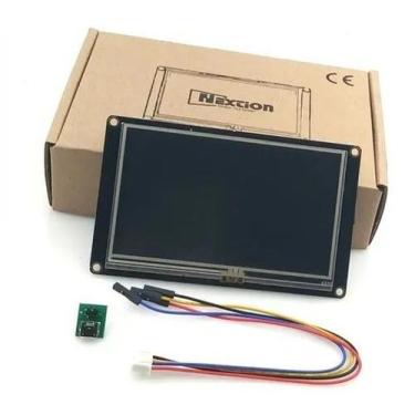 Imagem de Tela LCD Nextion 4.3 Pol LED Touch Enhanced com Resolução 480x272 - Ro