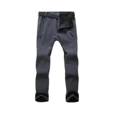 Imagem de Calça Feminina Impermeável Softshell para Inverno - À Prova de Vento e