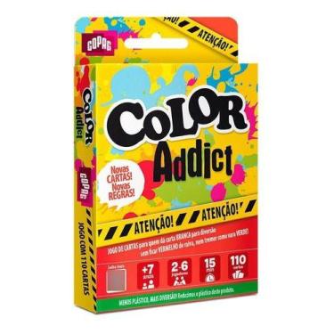 Imagem de Jogo De Cartas Color Addict  Copag