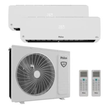 Imagem de Ar-condicionado Multi Split Philco Bi Split 9K+12K Inverter Quente e F