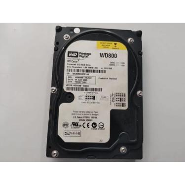 Imagem de Disco Rígido Interno Western Digital 80GB IDE - Modelo WD800