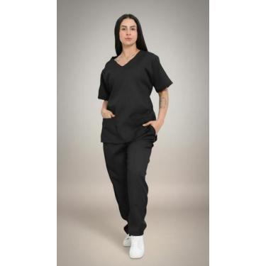 Imagem de Pijama Cirúrgico Feminino Hospitalar M 38/40 - Congratulations Store