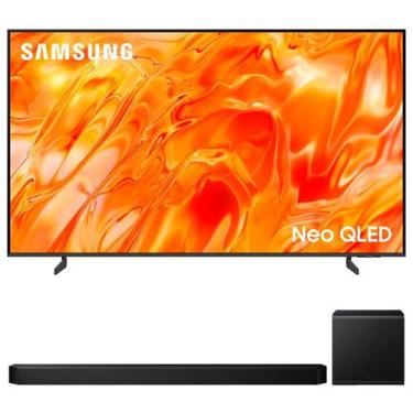 Imagem de Smart TV Samsung 85" Polegadas Neo QLED 4K QN70H 2026 + Soundbar Samsu