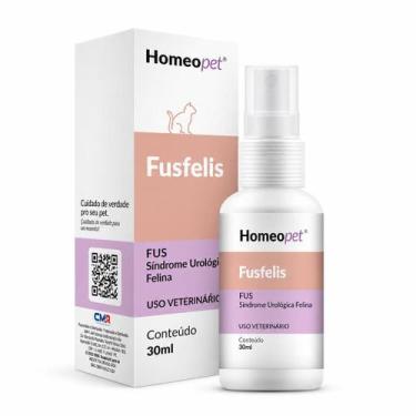 Imagem de Homeopet Fusfelis 30ml Solução Homeopática para Gatos Auxílio na Síndr