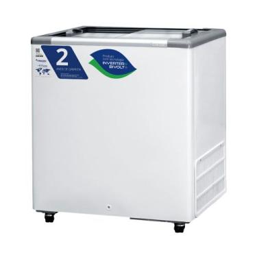 Imagem de Freezer Horizontal Inverter Porta de Vidro 216 Litros Fricon HCEB216-3