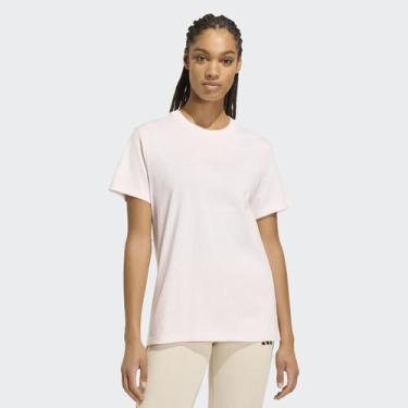 Imagem de Camiseta Adidas Gráfica Onça Feminina Rosa, P