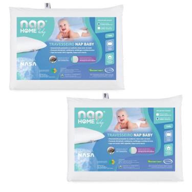 Imagem de Kit 1 Travesseiro Infantil Nasa Nap Baby + 1 Nap Baby Rn