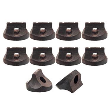 Imagem de YIJU 10 peças de instrumentos musicais de corda Erhu Bridge para violinos chineses