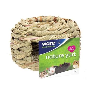 Imagem de Ware Pet Products Nature Yurt Escondido para animais pequenos e pássaros