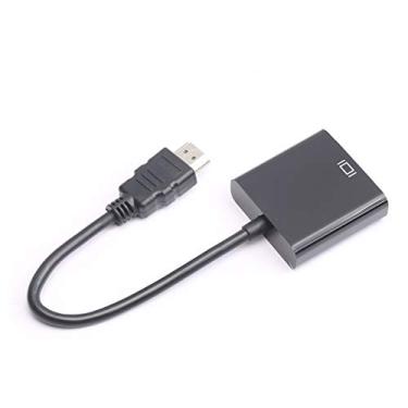 Imagem de Cabo adaptador de conversor macho para VGA fêmea DEVMO DP Display para PC laptop compatível com computador HP, desktop, laptop, PC, monitor, projetor, HDTV