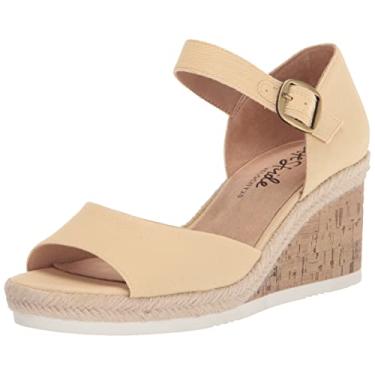Imagem de LifeStride Sandália feminina Go for It Espadrille Wedge, Manteiga, 36