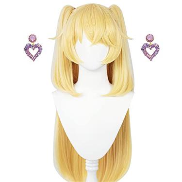 Imagem de Genshin Impact Fischl Wig Cosplay Props and Earrings