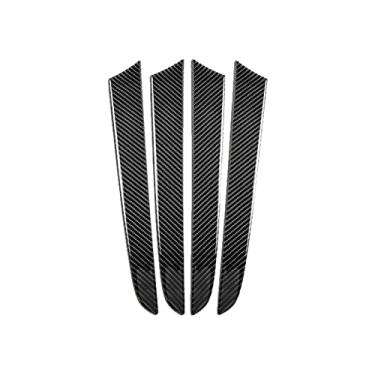 Imagem de Adesivo decorativo de fibra de carbono Intrior para painel de porta compatível com Audi Q5 2010-2018 SQ5 2014-2017
