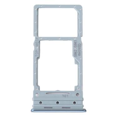 Imagem de HONGYAN Peças de substituição de telefone celular Para Samsung Galaxy M53 SM-M536B Bandeja de cartão SIM original + bandeja de cartão Micro SD Acessórios telefônicos