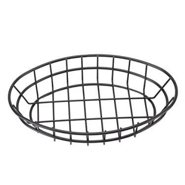 Imagem de Cesta de Lanche, Cesta de Legumes Em Aço Inoxidável 304 para Restaurante (Forma oval)