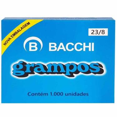 Imagem de Grampo 23/8 Galvanizado Bacchi 1000 Unidades
