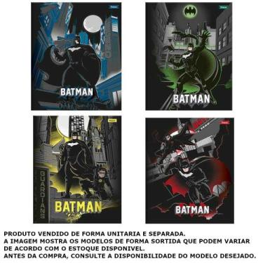 Imagem de Caderno Brochurao Batman 80 Folhas - Foroni
