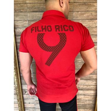 Imagem de Camiseta Polo Nine Filho Rico - Vermelha