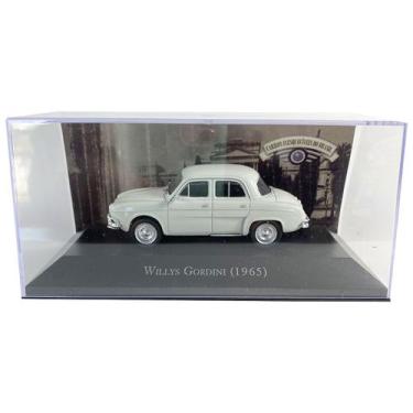 Imagem de Miniatura Carros Nacionais Willys Renault Gordini 1965 - Ixo
