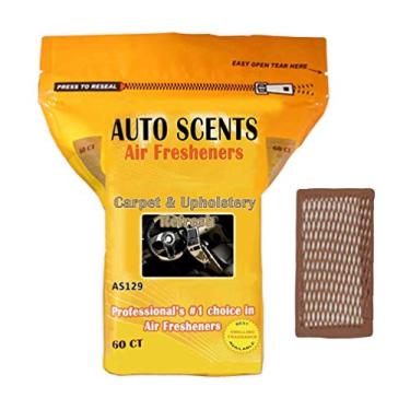 Imagem de Almofadas profissionais para aromatizador de ar – Remova os piores odores com estas almofadas resistentes (60 almofadas por pacote)Auto Scents marrom 3417BGC