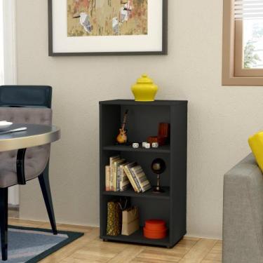 Imagem de Estante Multiuso Clean 81,2cm x 45cm Artany, Preto