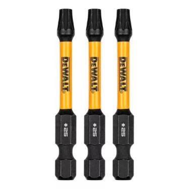 Imagem de Ponta Torx T25 FlexTorq 2-1/4 - 3 Peças DWAF2TX25IR3 DeWalt , Unico