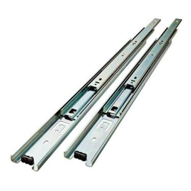 Imagem de Corrediça Gaveta Trilho Telescópico 45cm Par 35kg - metalnox