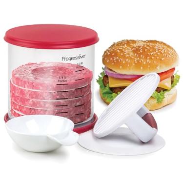 Imagem de Kit de forma para moldar hambúrguer Prepworks by Progressive Perfect Burger Press